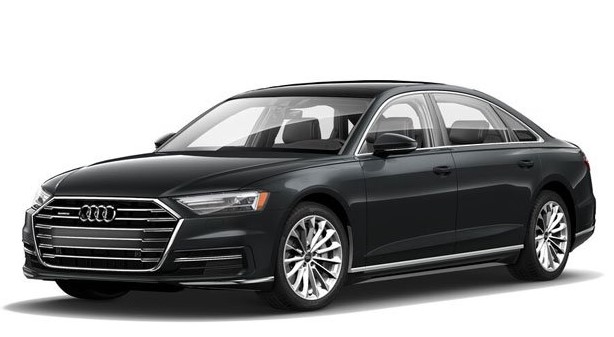 2021 Audi A8 with new exterior