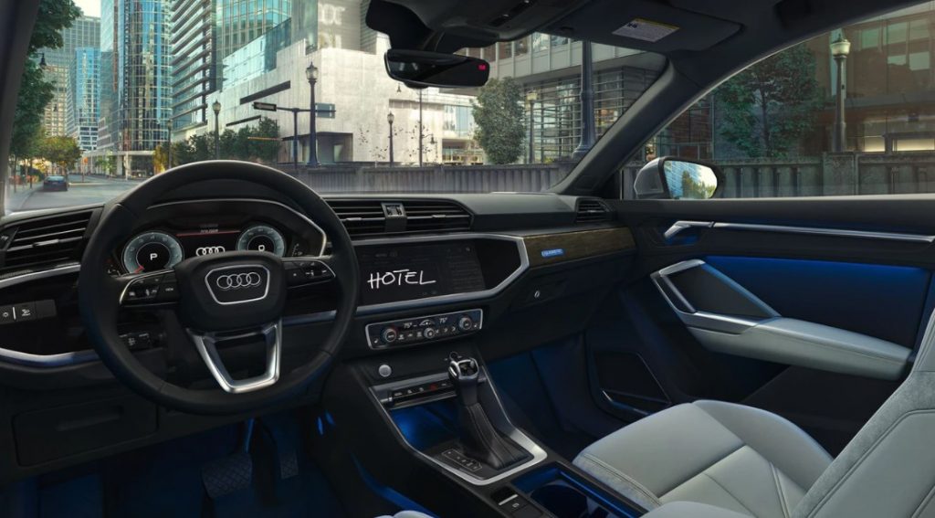 2021 Audi Q3 with new interior