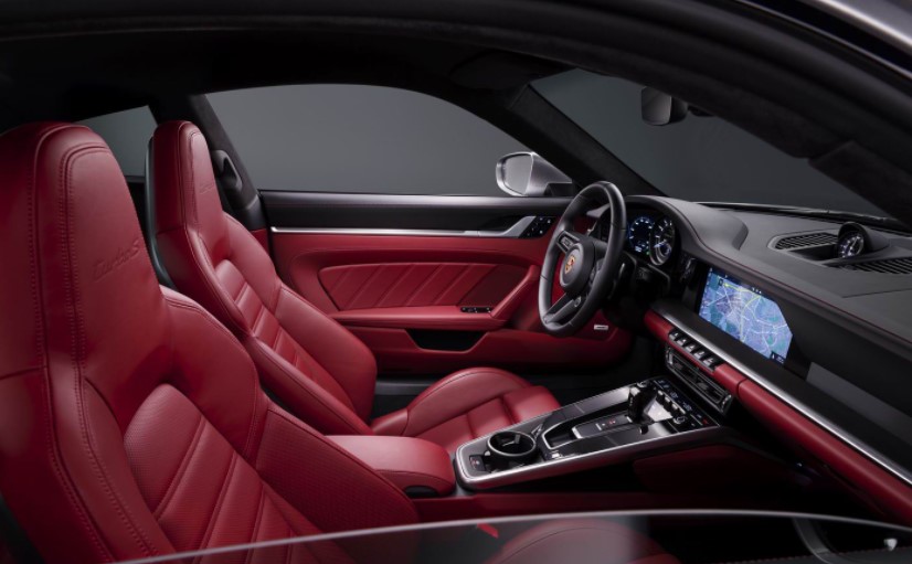 2021 Porsche 911 with new interior styling