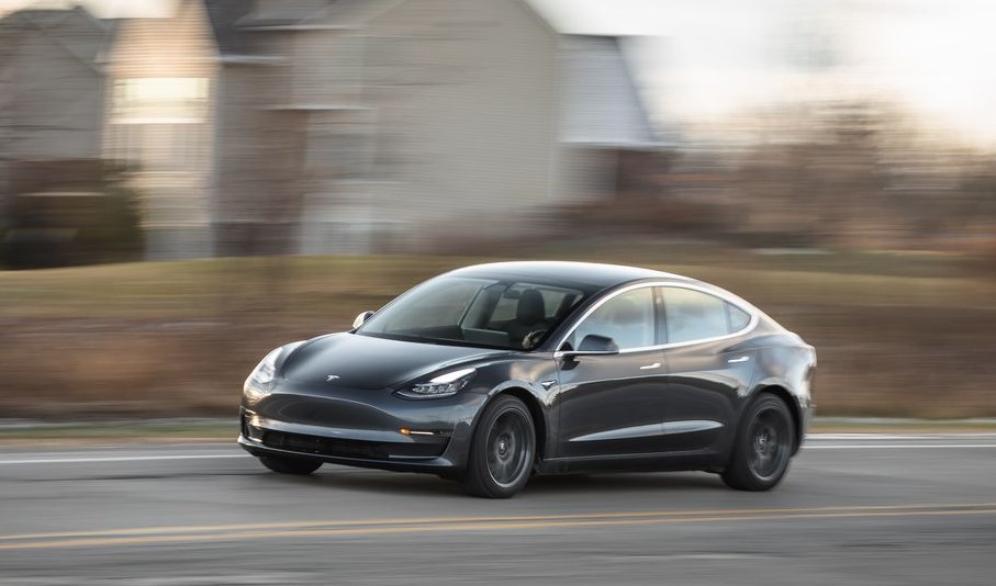 2021 Tesla Model 3 Powered by Electric engine