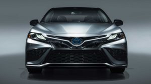 2021 Toyota Camry with new exterior design