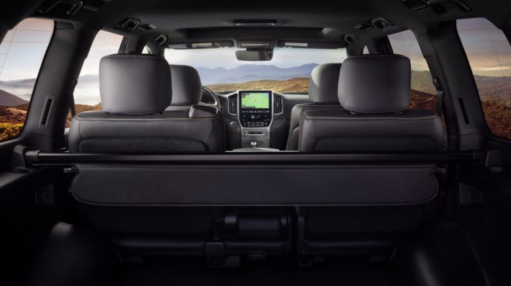 2021 Toyota Land Cruiser with new interior