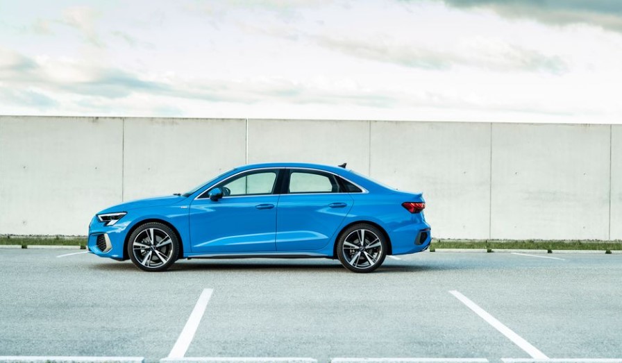 2022 Audi A3 with new exterior