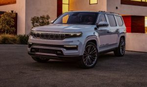 2022 Jeep Grand Wagoneer with new exterior